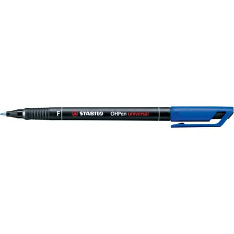 Penna Stabilo OHPen universal Superfine (S) 0,4 mm blu 841/41